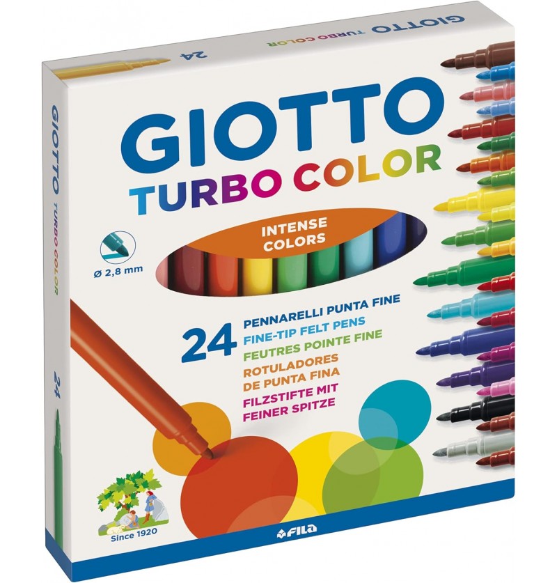 PENNARELLI GIOTTO TURBO COLOR 24PZ