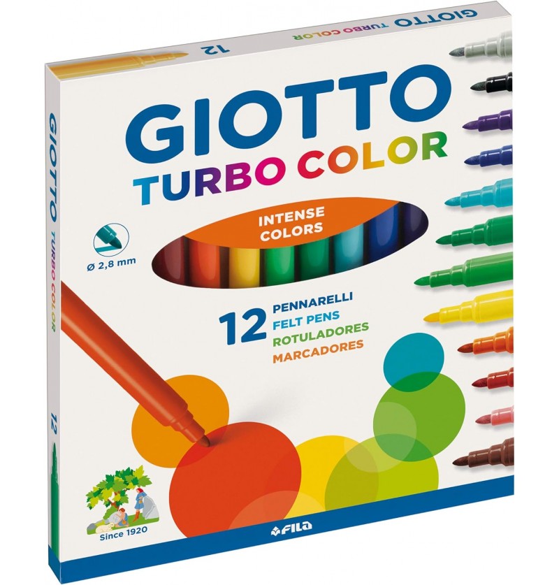 PENNARELLI GIOTTO TURBO COLOR 12PZ